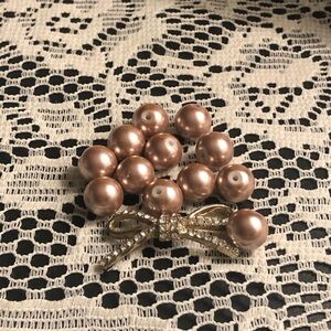 Elegant Pearls with Bow